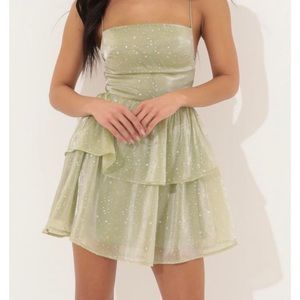 Aspen Lace Up Dress